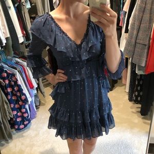 Rebecca Taylor Glitter Dot Dress